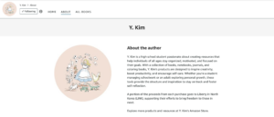 My Amazon Author Profile